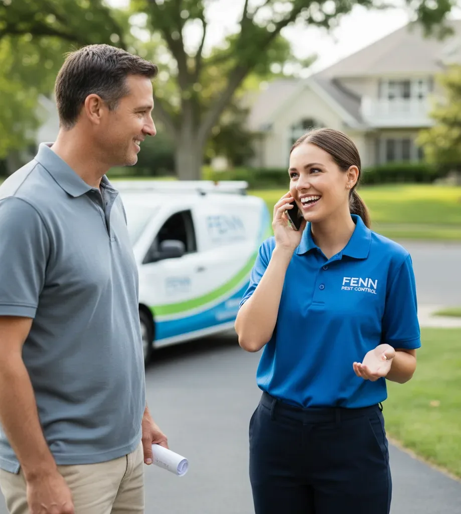 Fenn Pest Control customer support in Olympia